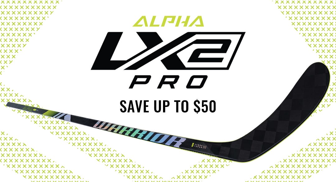 Warrior Alpha LX2 Hockey Sticks: Save up to $50