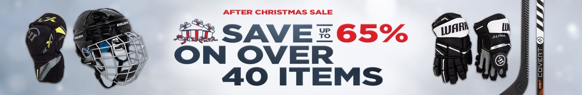 After Christmas Sale. Save up to 65% on over 40 items.
