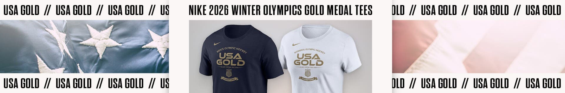 Nike 2026 Winter Olympics Gold Medal Tees
