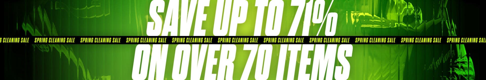 Spring Cleaning Sale. Save up to 71% on over 70 items.