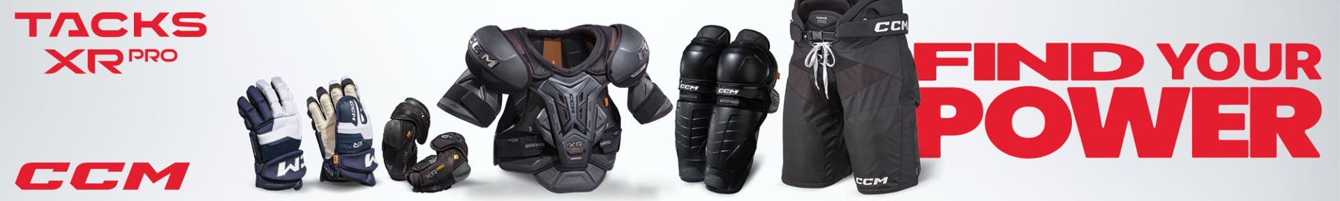 CCM Tacks XR Hockey Protective. Find your power.