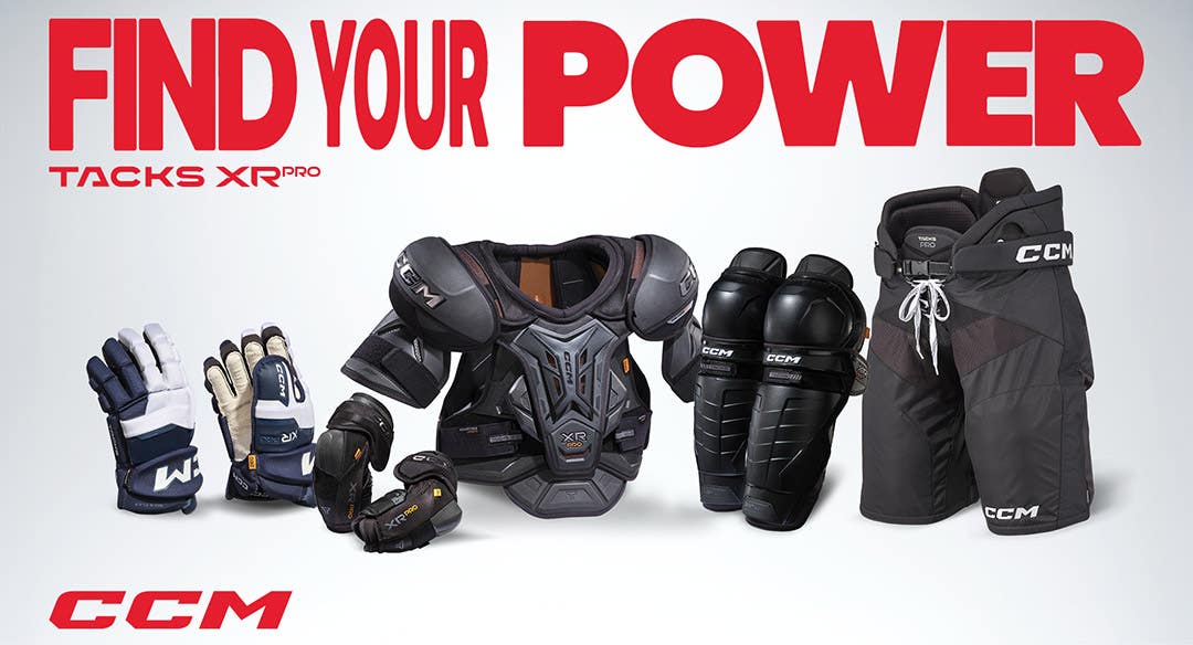 CCM Tacks XR Hockey Protective. Find your power.