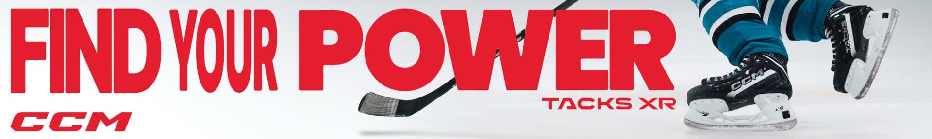 CCM Tacks XR Hockey Skates. Find your power.