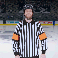 Elbowing Hockey Penalty Signal